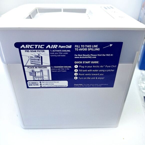 Arctic Air Pure Chill by Ontel Mini Personal Portable Compact AC Air Cooler - Picture 6 of 16